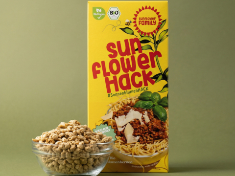 Bio Sonnenblumenhack Original SunflowerFamily, 200g Packung